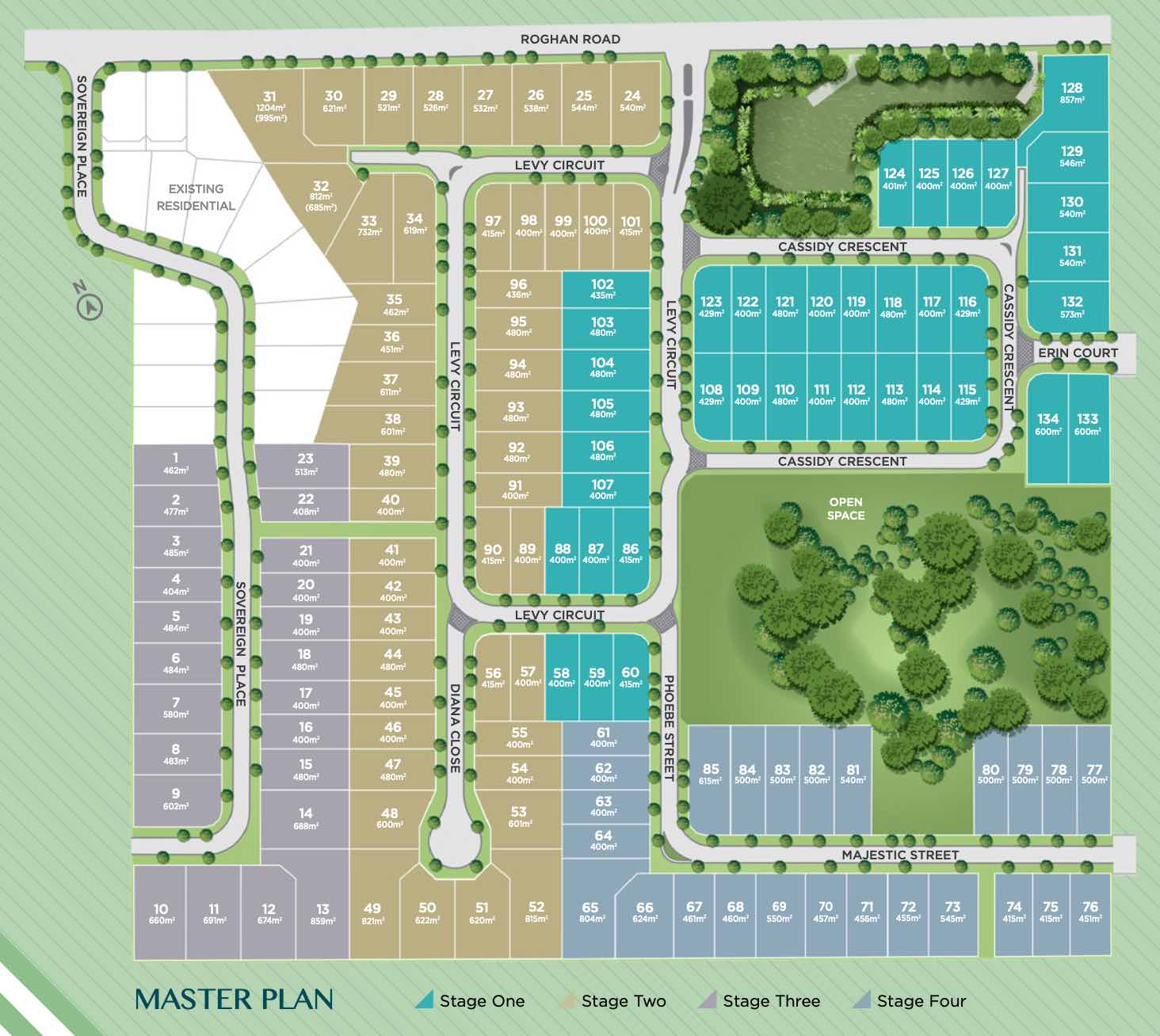 [Land for Sale] Highfields Estate, Bridgeman Downs OpenLot